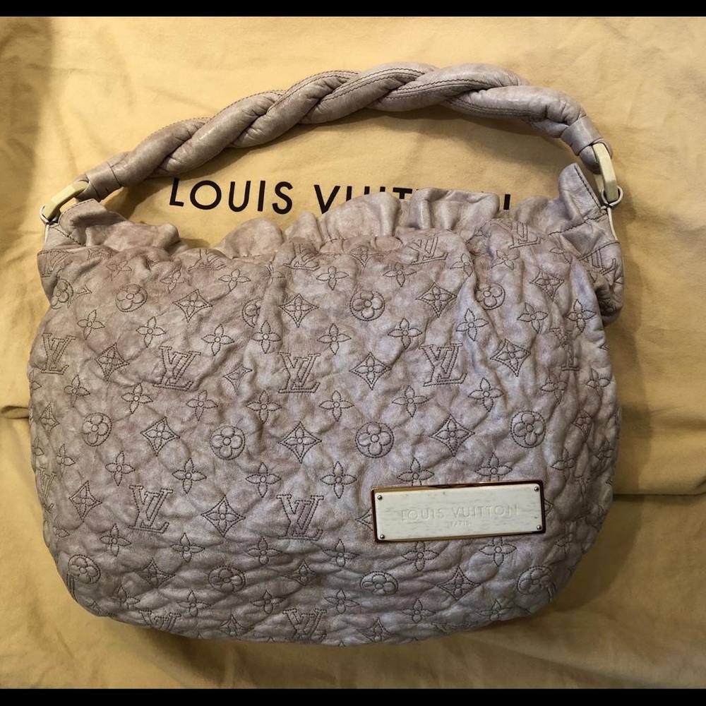 Louis Vuitton Beige Monogram Olympe "Nimbus"